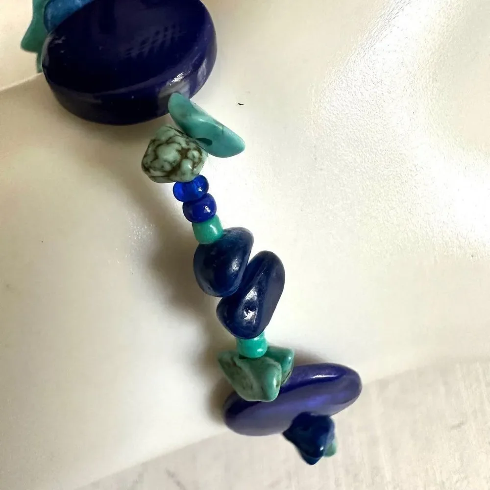 N/A faux turquoise